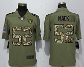 Nike Raiders 52 Khalil Mack Olive Camo Salute To Service Limited Jersey,baseball caps,new era cap wholesale,wholesale hats